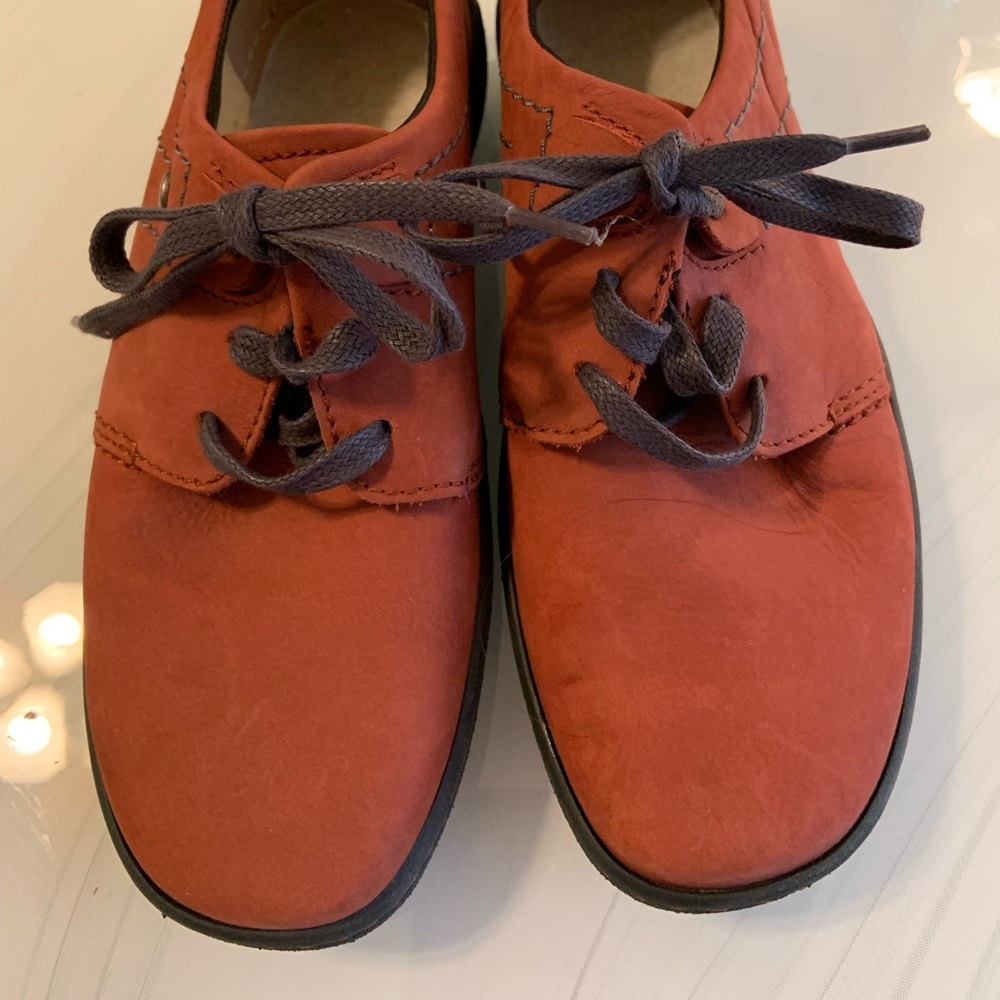 Red Wolky Oxfords